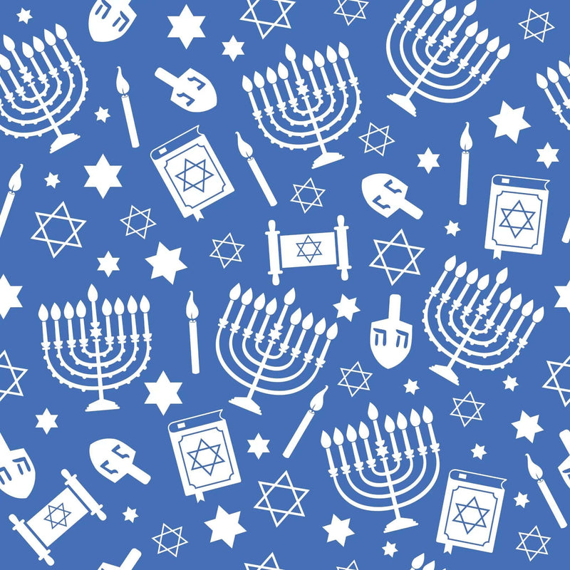 Waste Free Celebrations Fabric Gift Bags Happy Hanukkah (Reusable Gift Bag Set) Happy Hanukkah (Reusable Gift Bag Set)