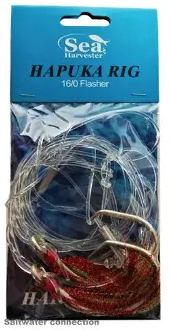Sea Harvester Tackle Hapuka Hooks & Rigs Hapuka Rig 16/0 Flasher Sea Harvester Tackle Hapuka Rig 16 To 0 Flasher Hooks