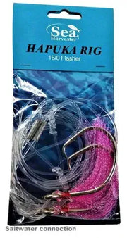 Sea Harvester Tackle Hapuka Hooks & Rigs Hapuka Rig 16/0 Flasher Sea Harvester Tackle Hapuka Rig 16 To 0 Flasher Hooks