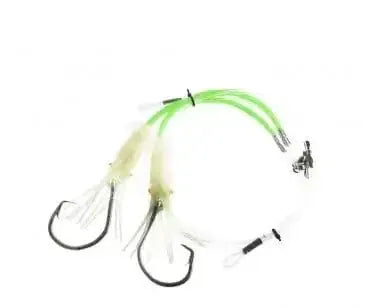 Sea Harvester Hapuka Rig Green Lumo Delux For Offshore Anglers Deep Sea Rig With Glow Attractors And 300lb Mono