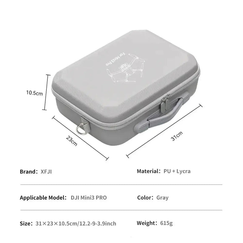 Habicare HBC Hard Shell Carrying Case for DJI Mini 3/3 Pro Hard Shell Carrying Case for DJI Mini 3/3 Pro
