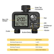 HCT-M06 Digital 2-Outlet Water Timer with Independent Zone Control – view 3