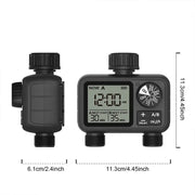 HCT-M06 Digital 2-Outlet Water Timer with Independent Zone Control – view 5