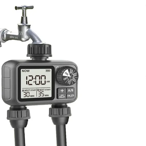 HCT-M06 Digital 2-Outlet Water Timer with Independent Zone Control – view 2