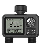 HCT-M06 Digital 2-Outlet Water Timer with Independent Zone Control – view 1