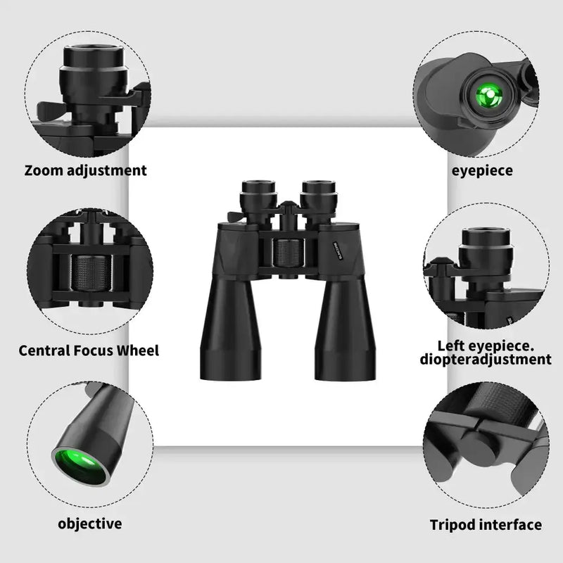 Habicare SS HD Binoculars With High Magnification HD Binoculars With High Magnification