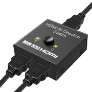 HDMI Bi-Directional Switcher 4K 2 into 1 switch or 1 into 2 splitter – view 1