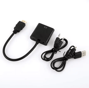 techplus HDMI to VGA Converter Adapter with Audio & USB HDMI to VGA Converter Adapter with Audio & USB | NZ