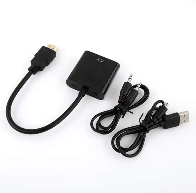 techplus HDMI to VGA Converter Adapter with Audio & USB HDMI to VGA Converter Adapter with Audio & USB | NZ