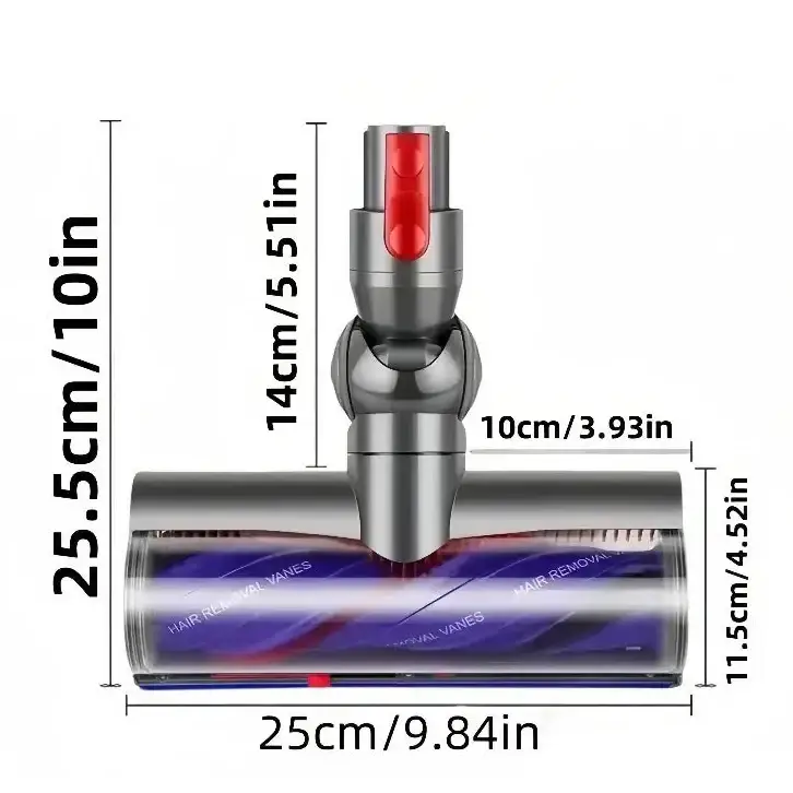 Direct Drive LED Cleaner Head Replacement for Dyson V7–V15 Vacuum Cleaners – view 6