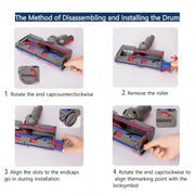 Direct Drive LED Cleaner Head Replacement for Dyson V7–V15 Vacuum Cleaners – view 5