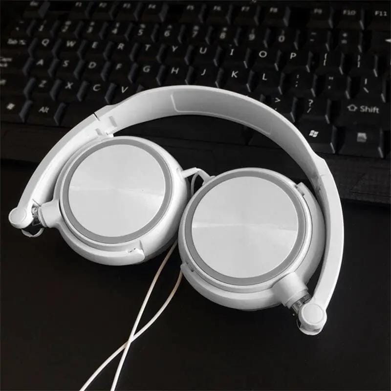 9eight5 Electronics Accessories Headphones (White) Headphones (White)