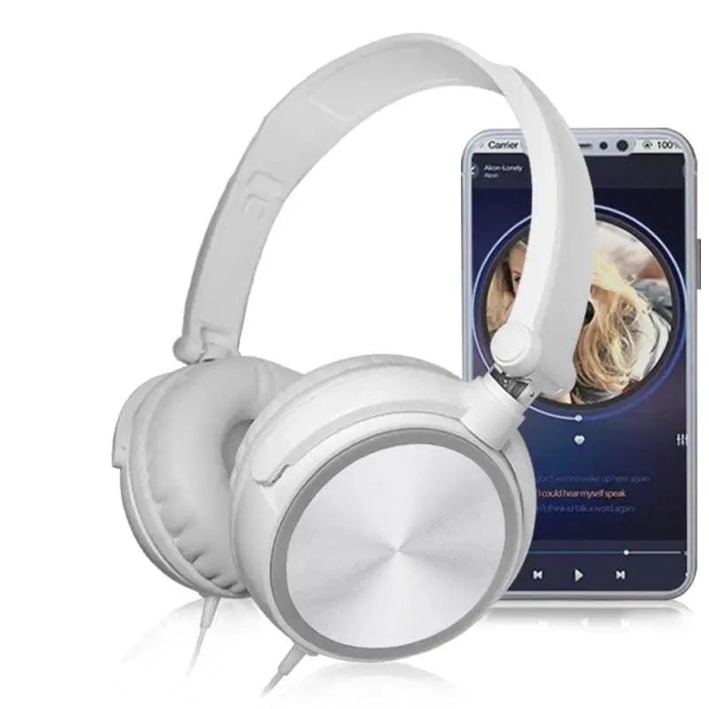 9eight5 Electronics Accessories Headphones (White) Headphones (White)