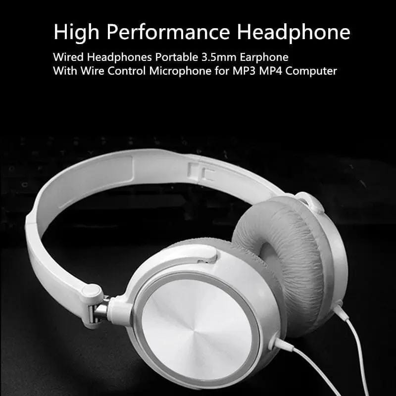 9eight5 Electronics Accessories Headphones (White) Headphones (White)