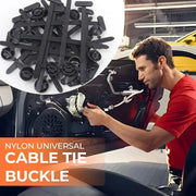 Habicare Heavy-Duty Nylon Self-Locking Zip Ties with Buckle & Pin Button Heavy-Duty Nylon Self-Locking Zip Ties with Buckle & Pin Button