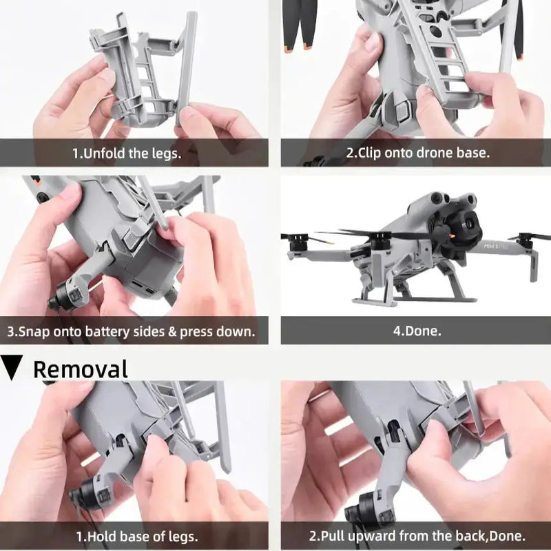 Habicare HBC Height-Adjustable Landing Gear for DJI Mini 5 Pro Height-Adjustable Landing Gear for DJI Mini 5 Pro