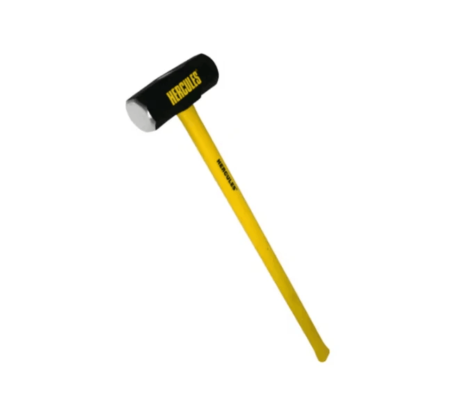 Hercules Sledge Hammer Fibreglass Handle 10 lb Heavy Duty Demolition Tool For Pros