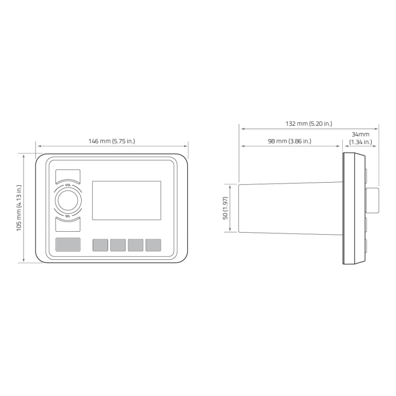 Hertz Audio Hertz audio pack marine speakers with LED Hertz Audio Pack Marine Speakers Power And Precision