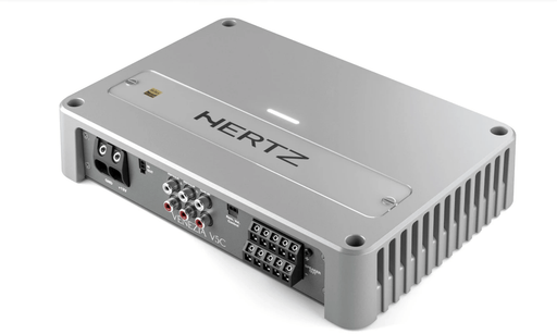 Hertz Venezia V5C Marine Amplifier Five Channel Class D 80W X4 Plus 330W Sub Compact Noise Free Boat Audio