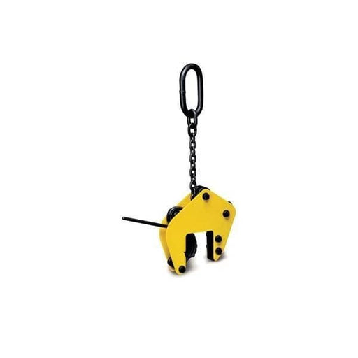Camlok Wide Jaw Vertical Clamp 0.75T WLL 0-100mm Quick-Open Lever For Machine Shops