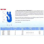 HES NZ LTD Grab Hook Grab Hook G100 - Thiele XL Clevis 10mm 4T Grab Hook G100 Thiele XL Clevis 10mm 4T Heavy Duty