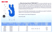 HES NZ LTD Grab Hook Grab Hook G100 - Thiele XL Clevis 8mm 2.5T Grab Hook G100 Thiele XL Clevis 8mm 2 5T