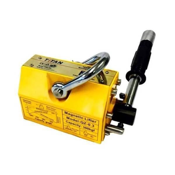 Titan Magnetic Lifter 100kg Heavy Duty With Patent Circuit Design And Safety Twist Handle For Fabrication Shops