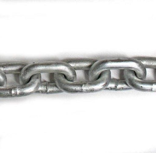 Anchor Chain 10mm AMG Grade L Calibrated 30mm Pitch Hot Dipped Galvanized for Windlass