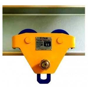 Push Trolley Titan 0.5T 68-203mm Monorail Lightweight Robust Load Mover Tool Free Rail Adjustment HES NZ LTD