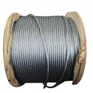 9mm Galv Wire Rope 6X31 IWRC 100m Reel for Heavy Duty Lifting Rigging and Pulling – view 2