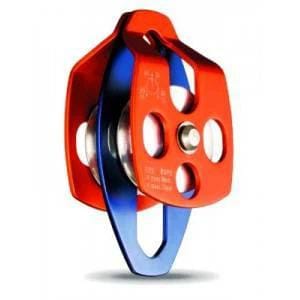 Pulley 60mm Double With Floating Sides 30kN By HESNZ For Rigging Professionals Durable High Load Control