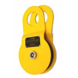 HESNZ 8T Off Road 4X4 Scissor Pulley Titan 4WD Block with 125mm Sheave for Heavy Duty Winching Off Road Pros