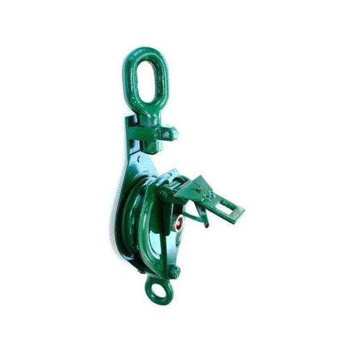 HESNZ Single Snatch Block Pulley For Lifting And Rigging 4:1 Safety Swivel Eye Becket Rigging – view 1