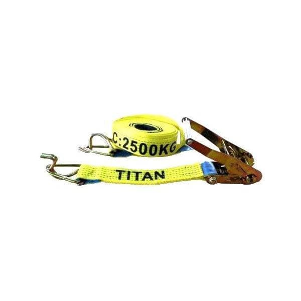 HESNZ Tie-Downs Tiedown - 2.5T Titan Yellow 9.0M Tiedown 2.5T Titan Yellow 9.0M HESNZ Heavy Duty
