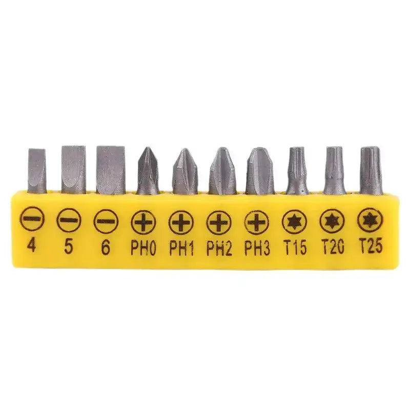 Habicare HBC Hex Bit Set for Electric Drills (10Pcs) Hex Bit Set for Electric Drills (10Pcs)