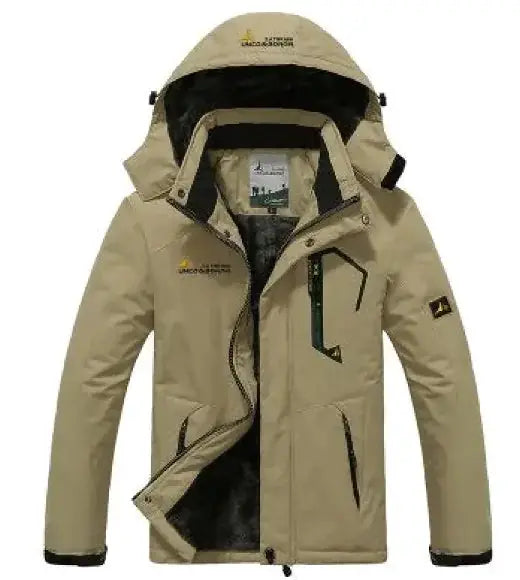 Men's Waterproof Thermal Hiking Jacket - Windproof Winter Outdoor Coat – view 58