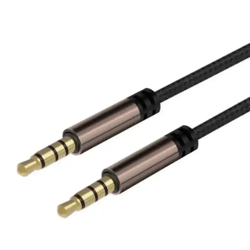 Habicare 9eight5 Hi-Fi 3.5mm AUX Nylon Braided Audio Cable Hi-Fi 3.5mm AUX Nylon Braided Audio Cable