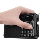 techplus Hoco Mult Function Portable Radio with AM+FM Dual Mode Hoco Multifunction Portable AM FM Radio With Bluetooth