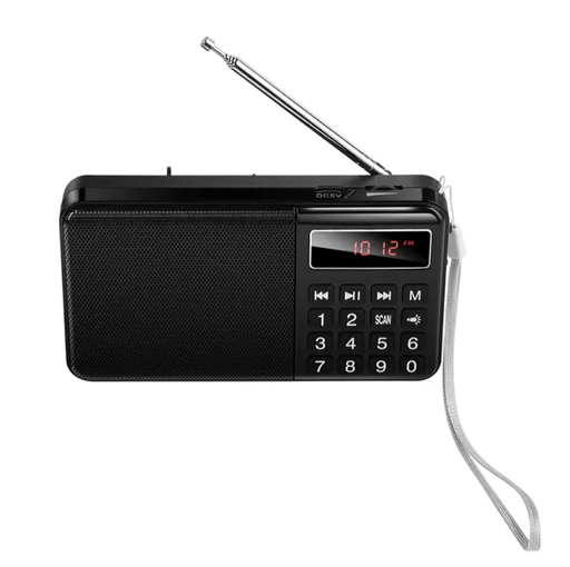 techplus Hoco Mult Function Portable Radio with AM+FM Dual Mode Hoco Multifunction Portable AM FM Radio With Bluetooth
