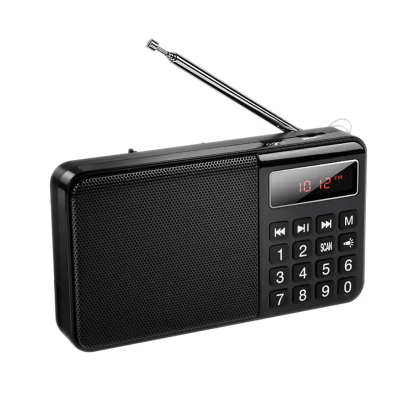 techplus Hoco Mult Function Portable Radio with AM+FM Dual Mode Hoco Multifunction Portable AM FM Radio With Bluetooth
