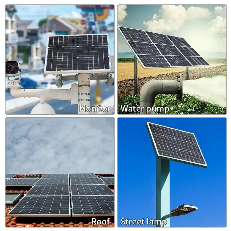 High-Efficiency 18V Rigid Solar Panel 100–300W (different sets available) – view 15