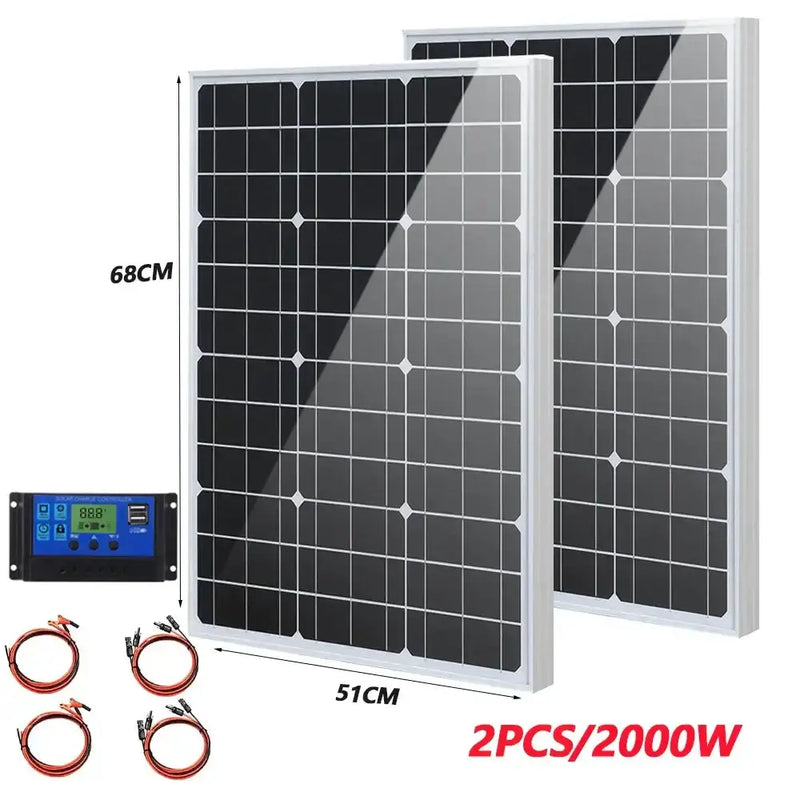 High-Efficiency 18V Rigid Solar Panel 100–300W (different sets available) – view 3
