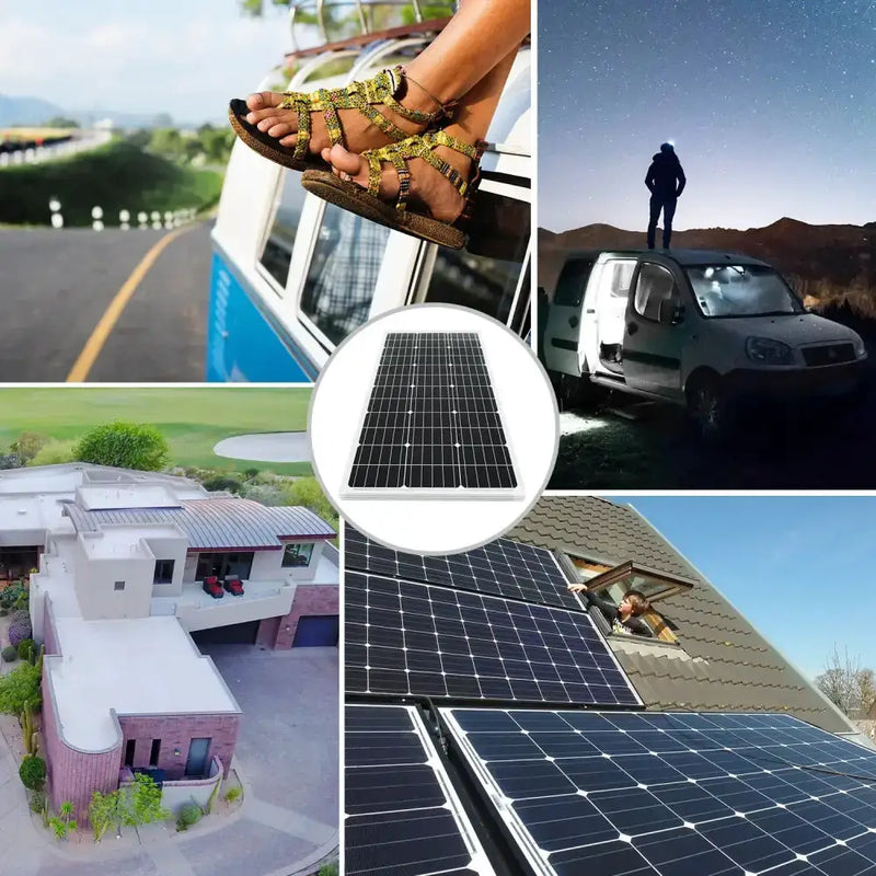 High-Efficiency 18V Rigid Solar Panel 100–300W (different sets available) – view 14