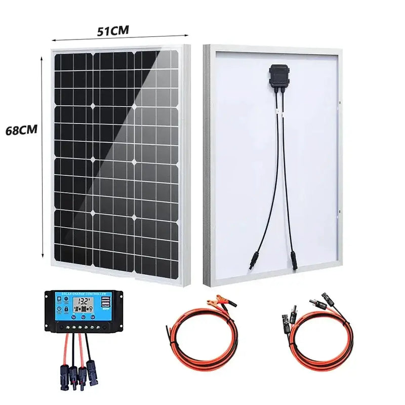 High-Efficiency 18V Rigid Solar Panel 100–300W (different sets available) – view 18