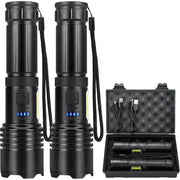 Habicare SS High Power Rechargeable LED Flashlight High Power Rechargeable LED Flashlight