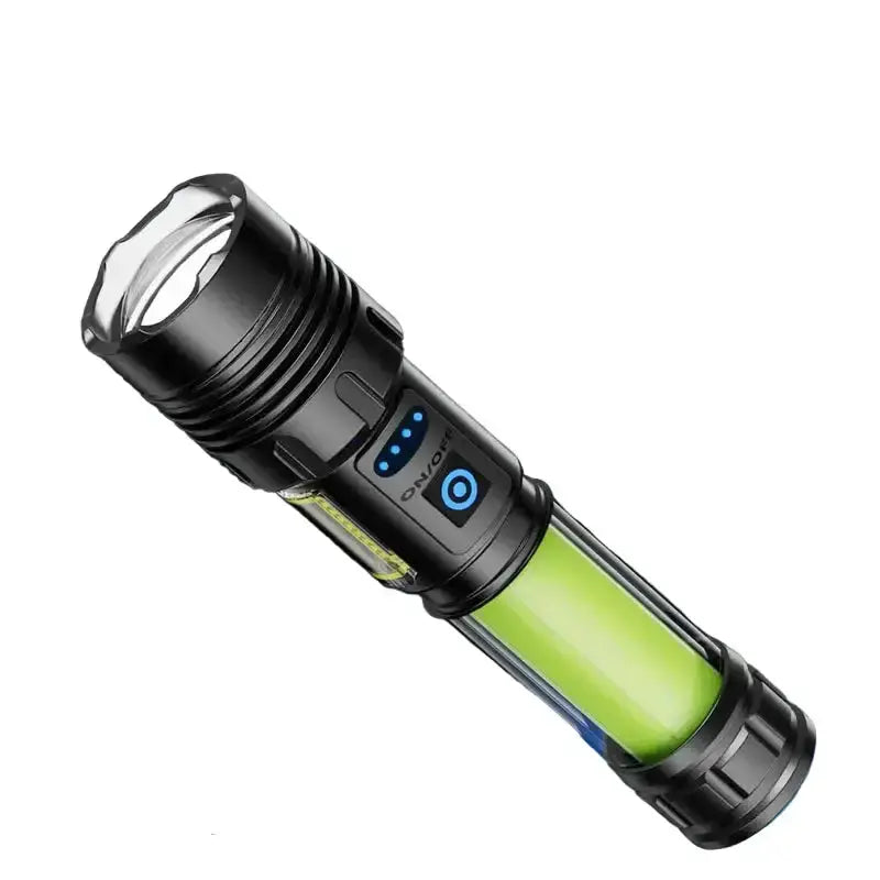 Habicare SS High Power Rechargeable LED Flashlight High Power Rechargeable LED Flashlight