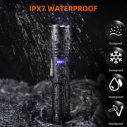 Habicare SS High Power Rechargeable LED Flashlight High Power Rechargeable LED Flashlight