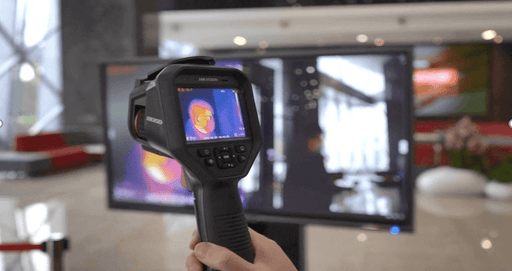 Temperature Screening Thermo Handheld Camera Hikvision Advanced Model for Professional Non Contact Thermal Imaging