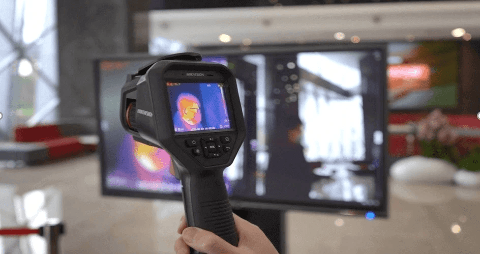 Temperature Screening Thermo Handheld Camera Hikvision Advanced Model for Professional Non Contact Thermal Imaging