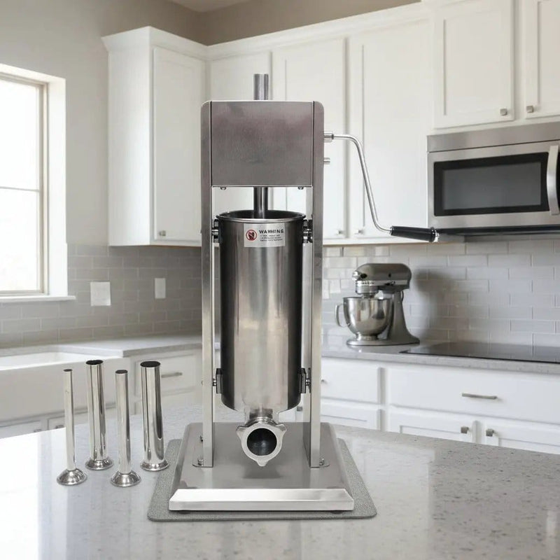 7L Sausage Stuffer Stainless Steel Sausage Maker Machine – view 1